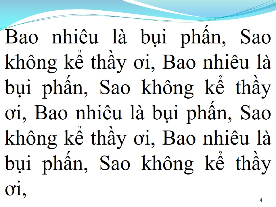 Lời bài hát NHỮNG ĐIỀU THẦY CHƯA KỂ