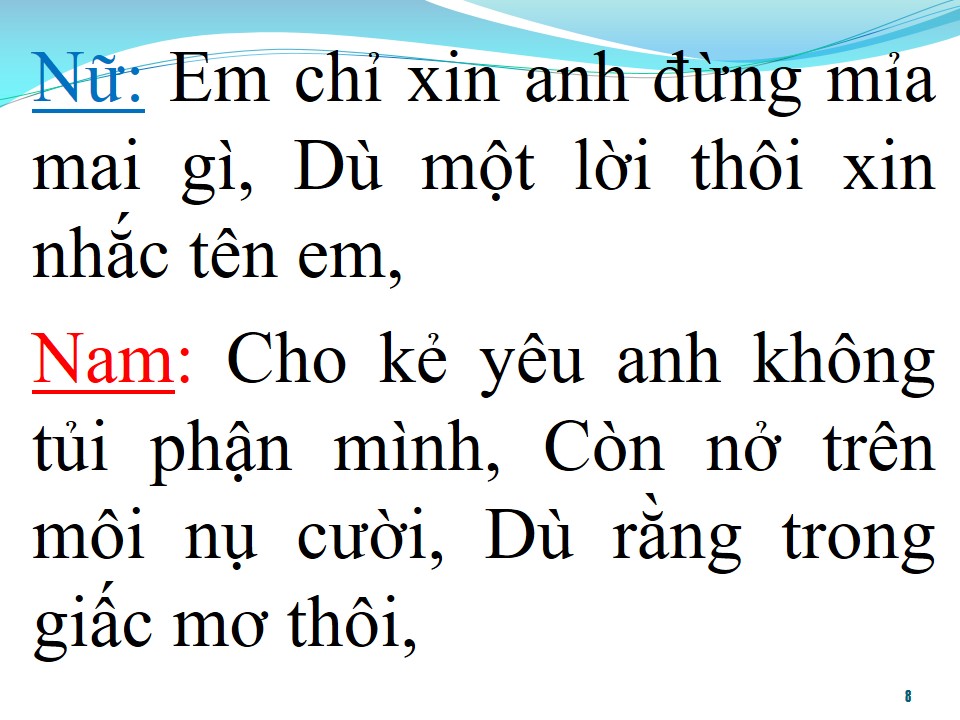 Lời bài hát THẦM KÍN (SONG CA)