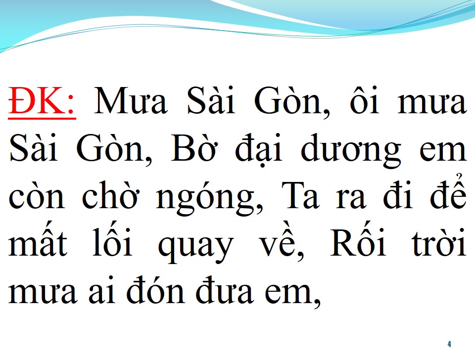 Lời bài hát NẮNG QUÊ HƯƠNG (MƯA SÀI GÒN CÒN BUỒN KHÔNG EM)