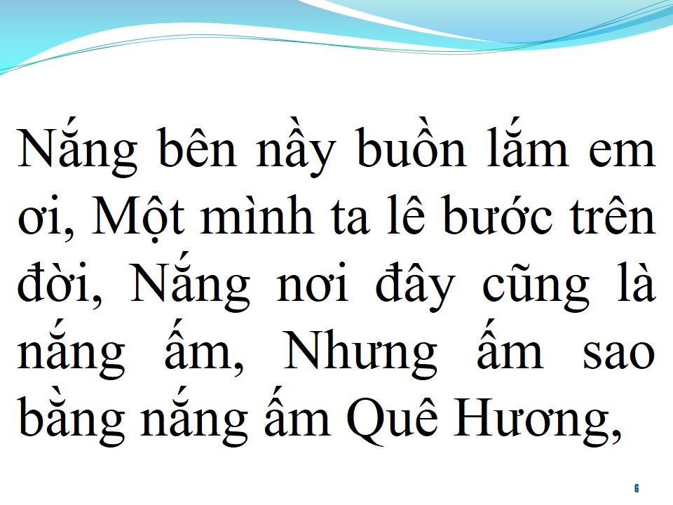 Lời bài hát NẮNG QUÊ HƯƠNG (MƯA SÀI GÒN CÒN BUỒN KHÔNG EM)