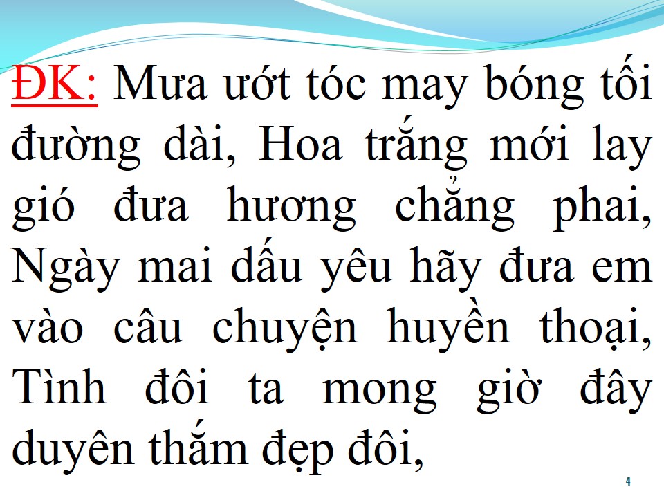 Lời bài hát TUỔI MỘNG XỨ ĐÔNG