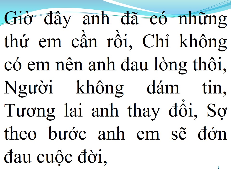 Lời bài hát SAI LẦM CỦA ANH
