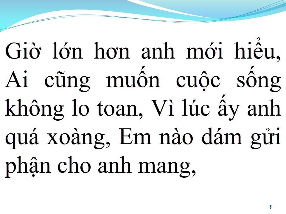 Lời bài hát SAI LẦM CỦA ANH