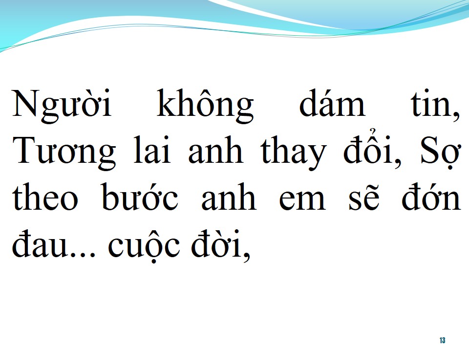 Lời bài hát SAI LẦM CỦA ANH