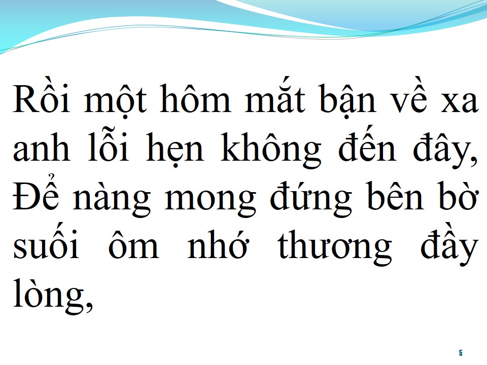 Lời bài hát NƯỚC CUỐN HOA TRÔI