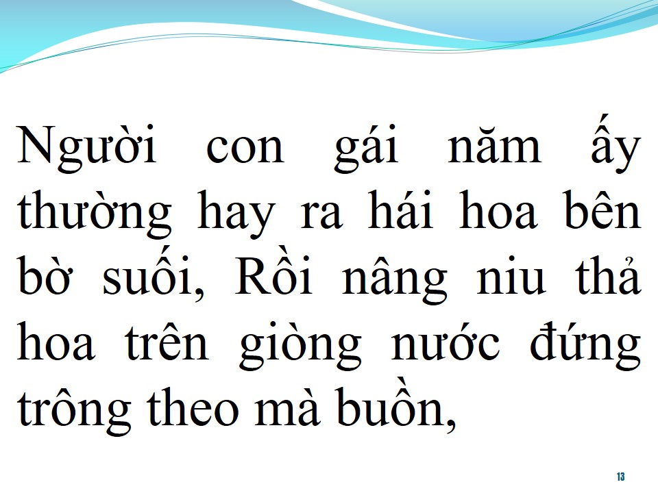 Lời bài hát NƯỚC CUỐN HOA TRÔI