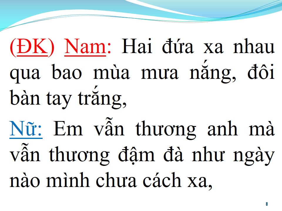 Lời bài hát THUYỀN VỀ BẾN XƯA (SONG CA)