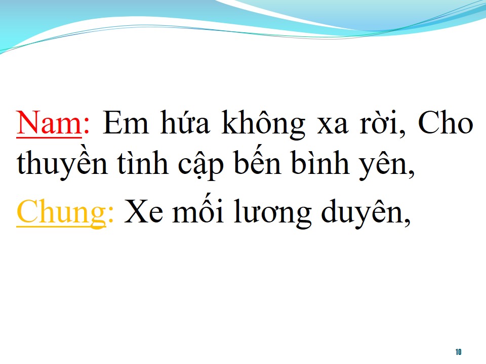Lời bài hát THUYỀN VỀ BẾN XƯA (SONG CA)