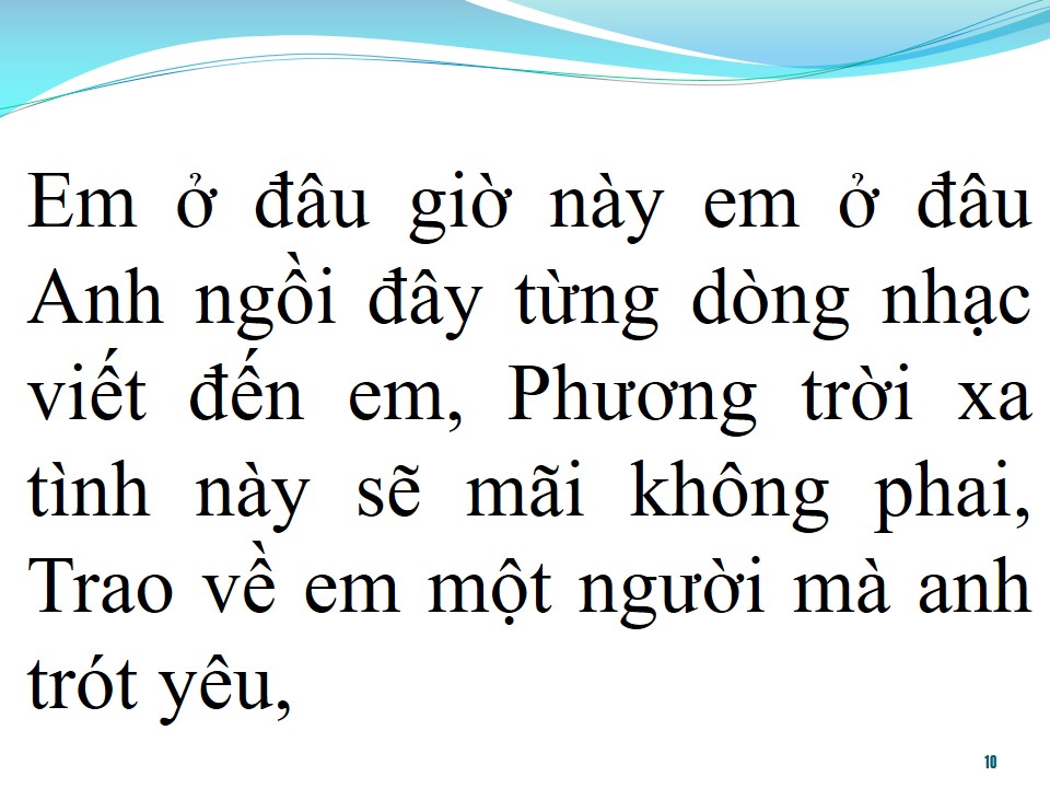 Lời bài hát EM Ở ĐÂU