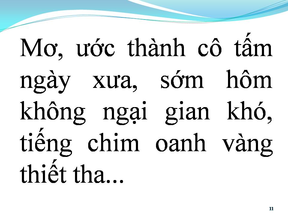 Lời bài hát CÔ TẤM NGÀY NAY