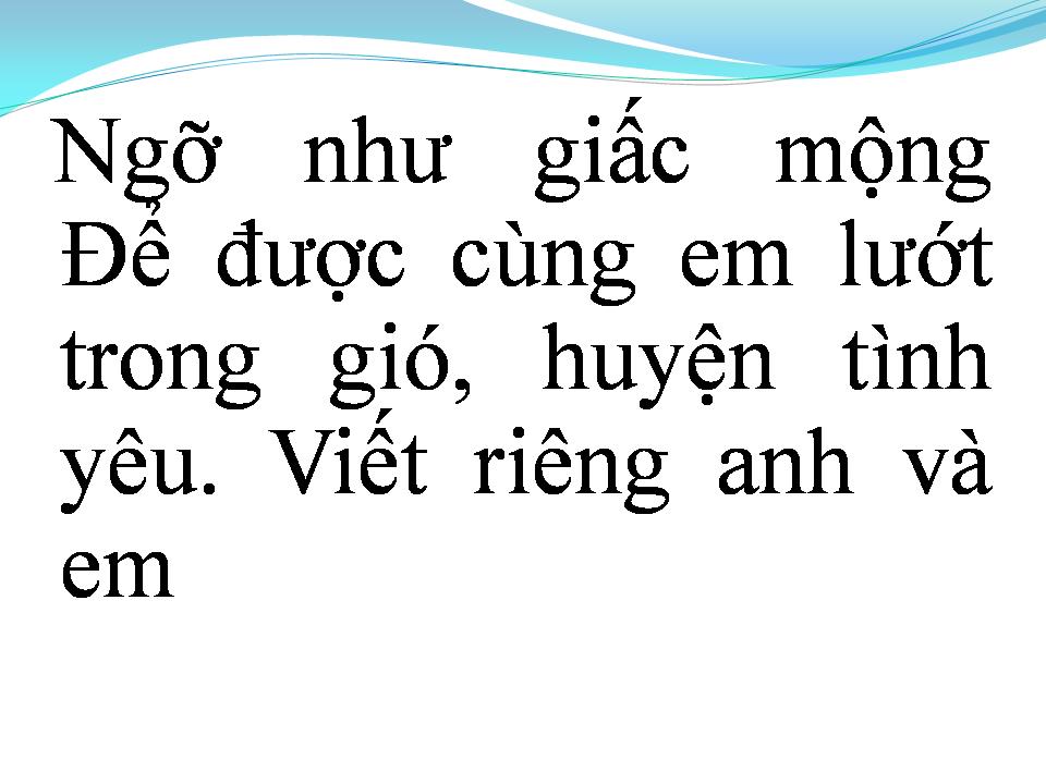 Lời bài hát CỔ TÍCH TÌNH YÊU