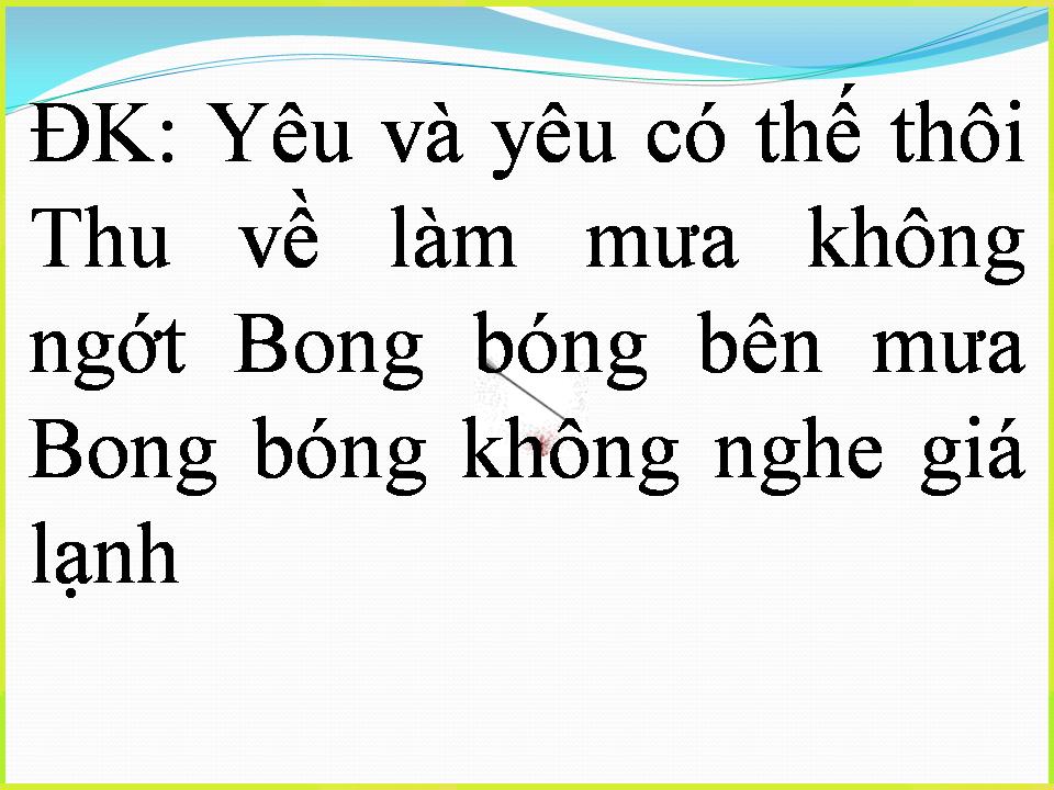Lời bài hát CÔNG CHÚA BONG BÓNG