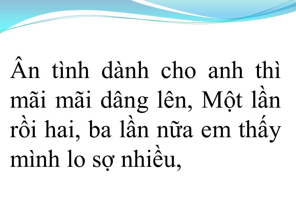 Lời bài hát CƠN MÊ TÌNH ÁI
