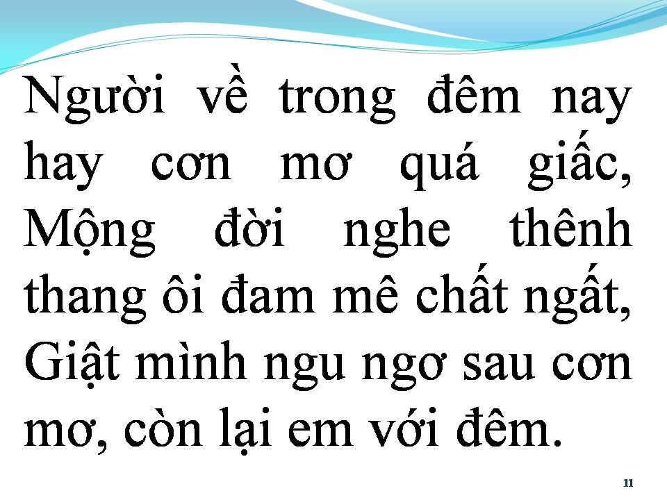 Lời bài hát CƠN MƠ HOANG ĐƯỜNG