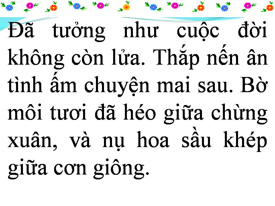 Lời bài hát CŨNG ĐÀNH CHIA XA