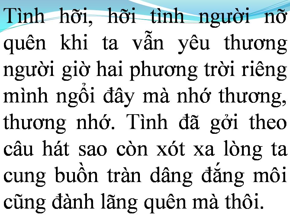 Lời bài hát CŨNG ĐÀNH LÃNG QUÊN