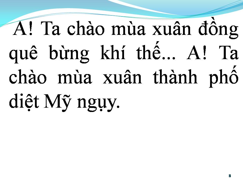 Lời bài hát CÙNG HÀNH QUÂN GIỮA MÙA XUÂN