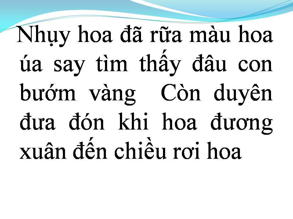 Lời bài hát CÙNG MỘT KIẾP HOA