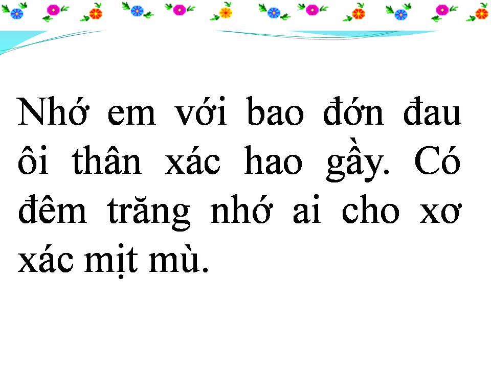 Lời bài hát CUỘC TÌNH CAY ĐẮNG