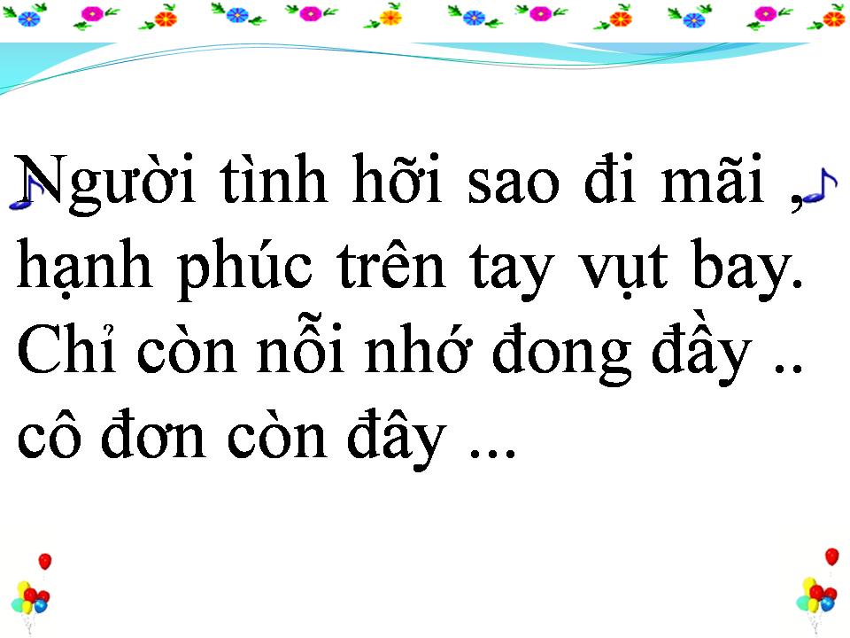 Lời bài hát CUỘC TÌNH CAY ĐẮNG