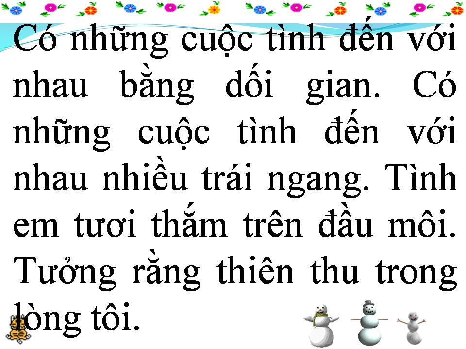 Lời bài hát CUỘC TÌNH DỐI GIAN