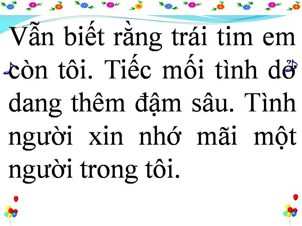 Lời bài hát CUỘC TÌNH DỐI GIAN