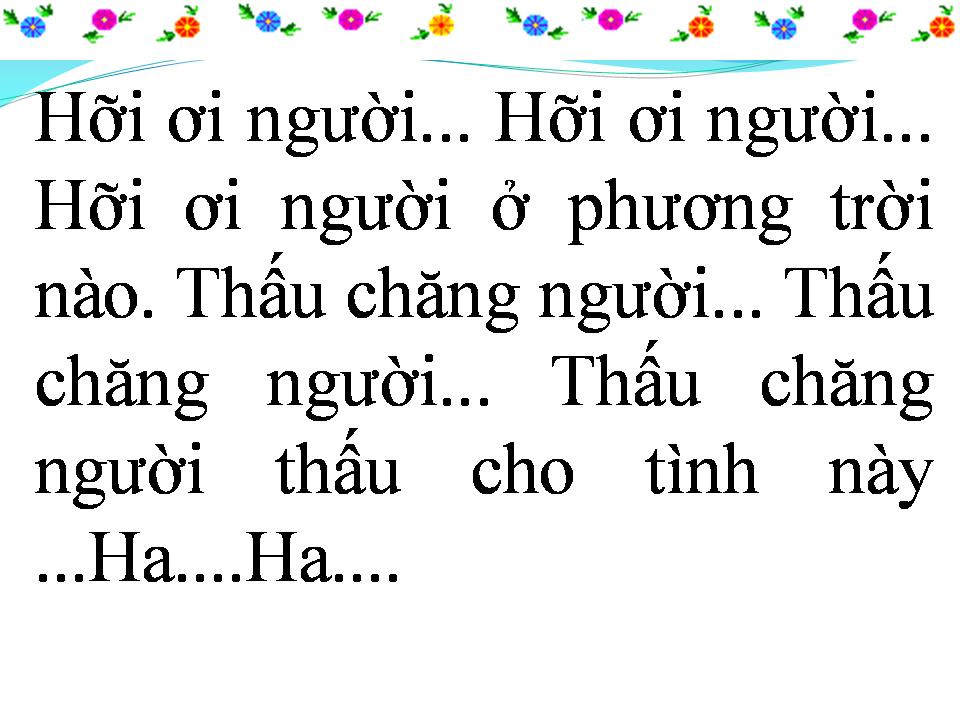 Lời bài hát CUỘC TÌNH ĐƠN CÔI