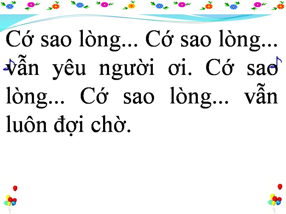Lời bài hát CUỘC TÌNH ĐƠN CÔI