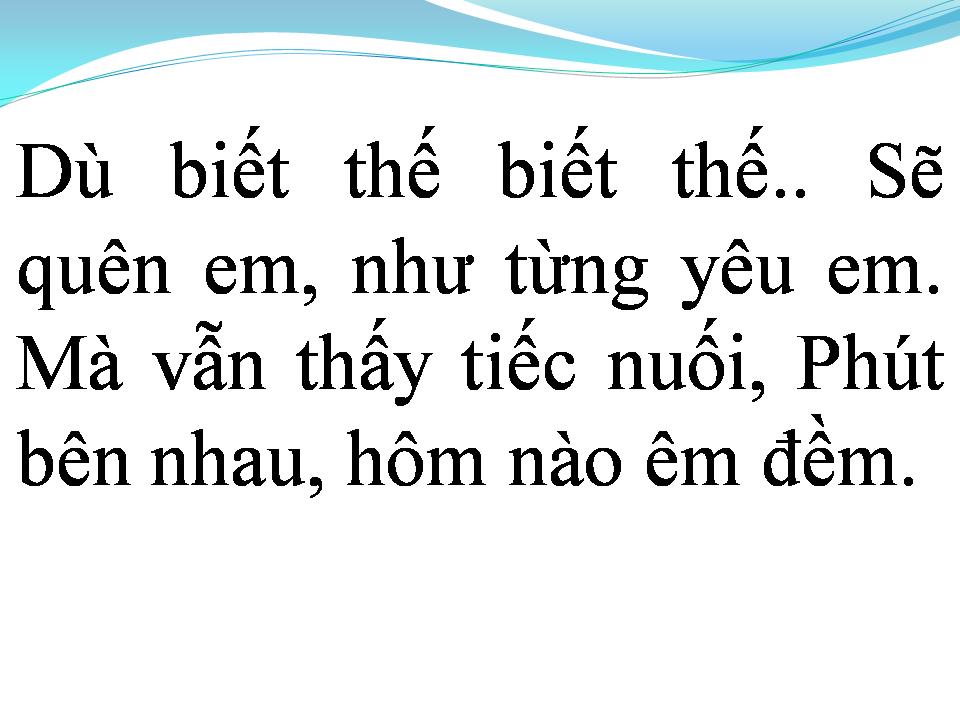 Lời bài hát CUỘC TÌNH MONG MANH