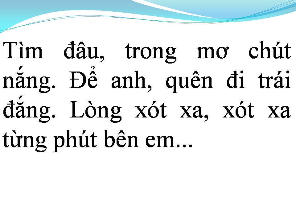 Lời bài hát CUỘC TÌNH MONG MANH