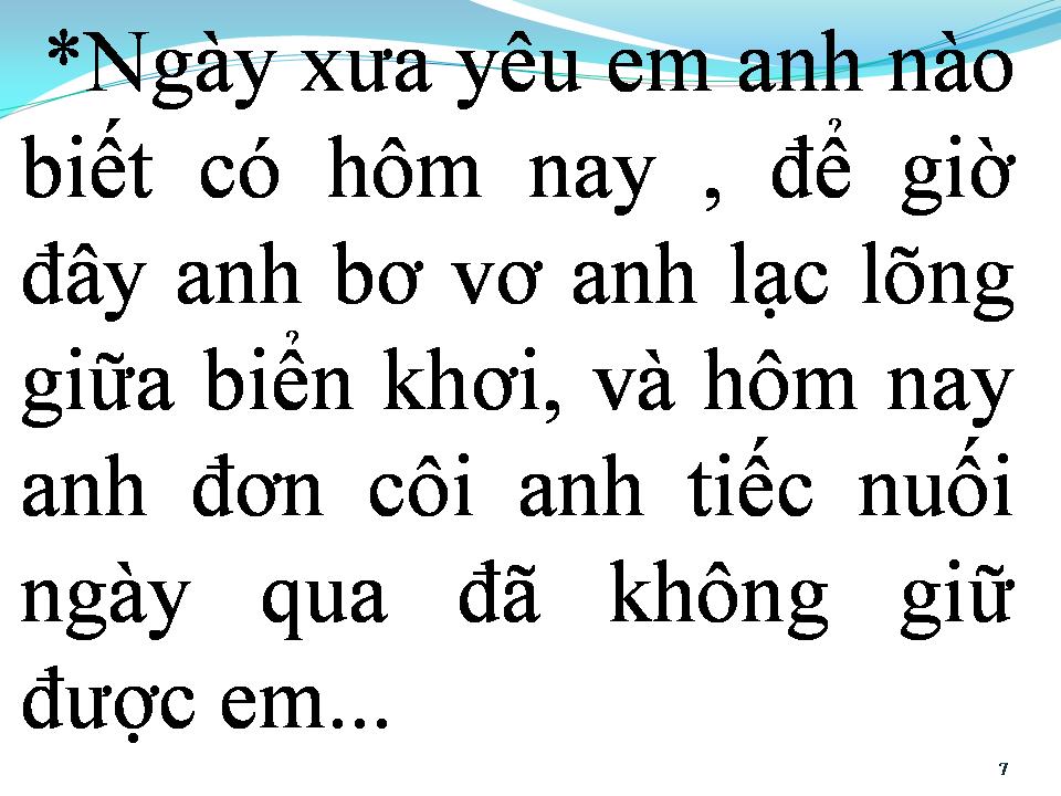 Lời bài hát CUỘC TÌNH PHÔI PHA