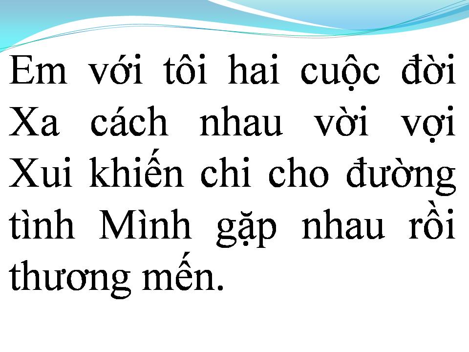 Lời bài hát CUỘC TÌNH TIẾC NUỐI
