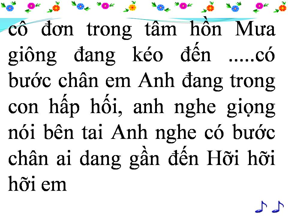 Lời bài hát CUỘC TÌNH TRONG MƠ