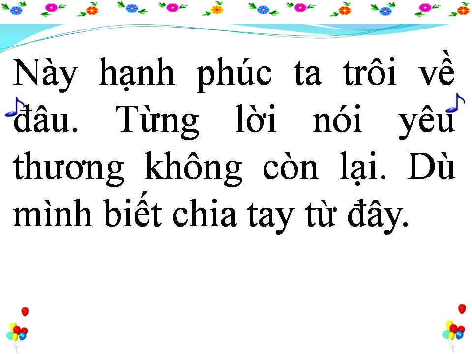 Lời bài hát CUỘC TÌNH VỪA XA