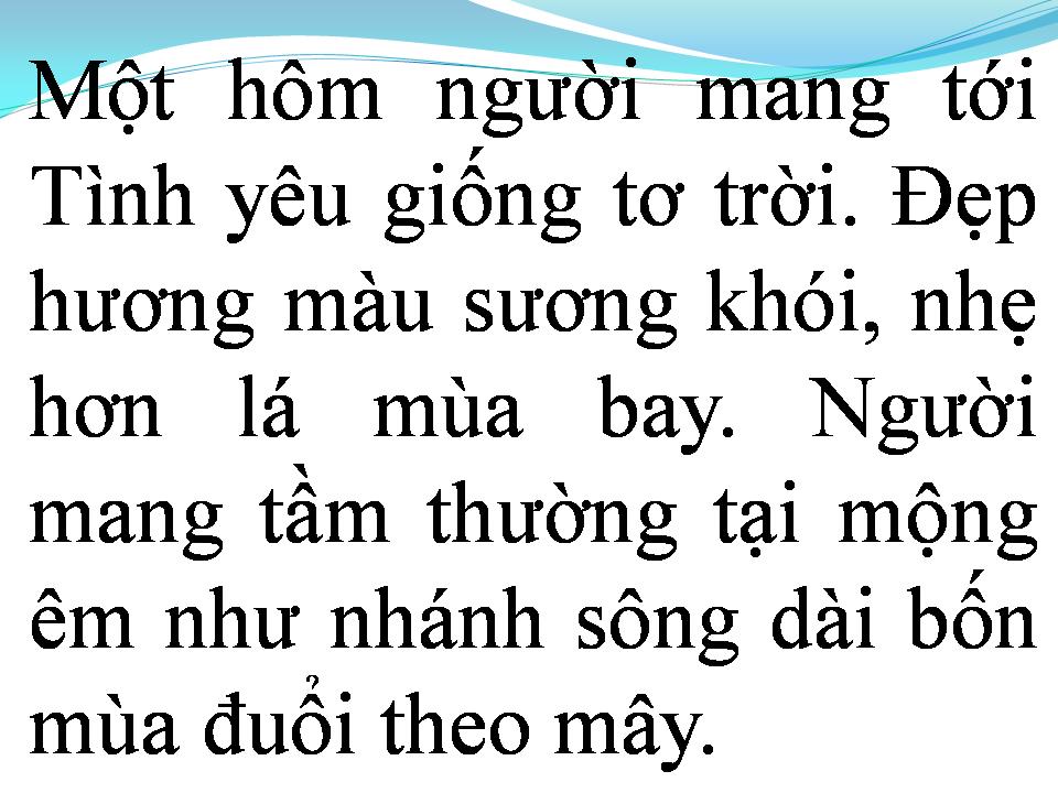 Lời bài hát CUỐI TRỜI MÂY TRẮNG BAY