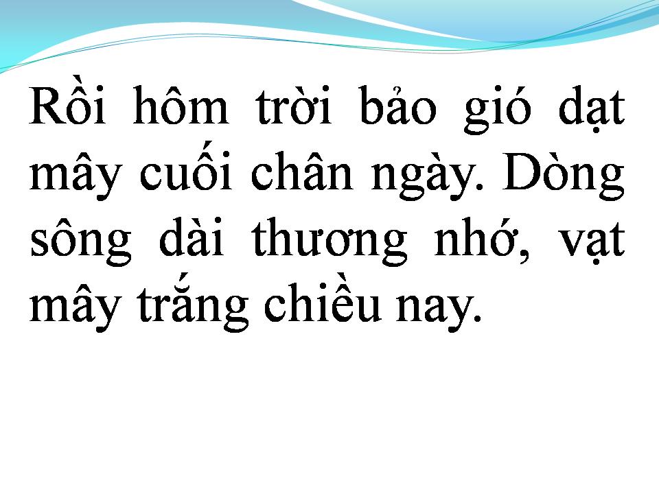 Lời bài hát CUỐI TRỜI MÂY TRẮNG BAY