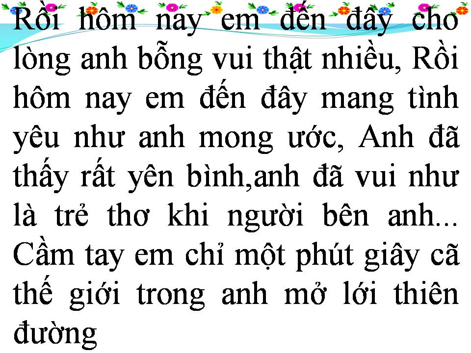 Lời bài hát CHẠM TAY VÀO ĐIỀU ƯỚC