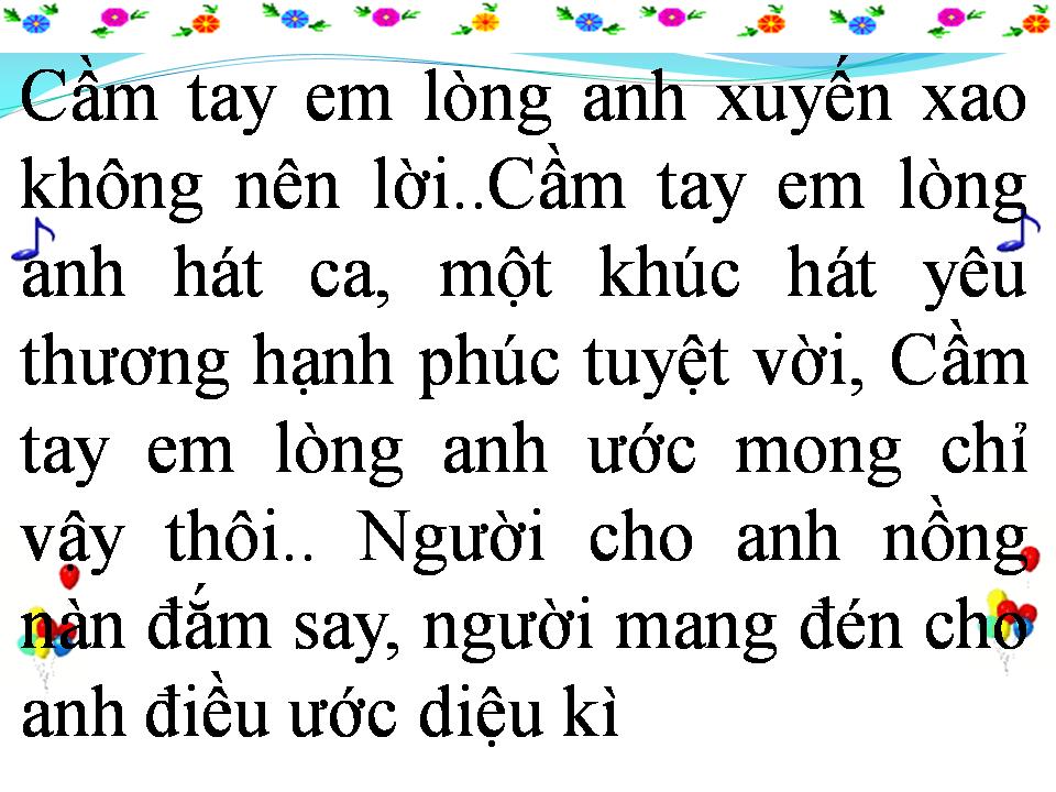 Lời bài hát CHẠM TAY VÀO ĐIỀU ƯỚC