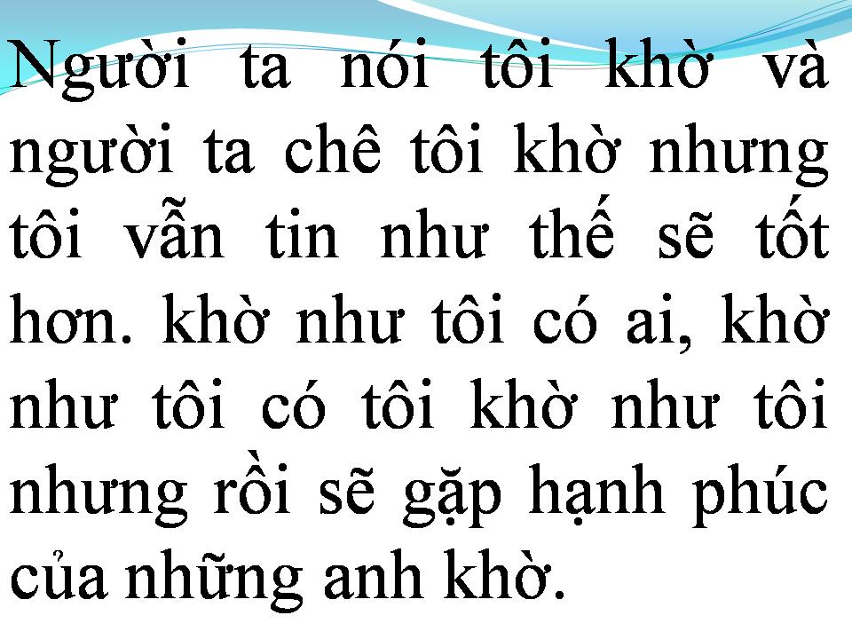 Lời bài hát CHÀNG KHỜ