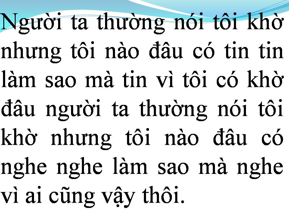 Lời bài hát CHÀNG KHỜ