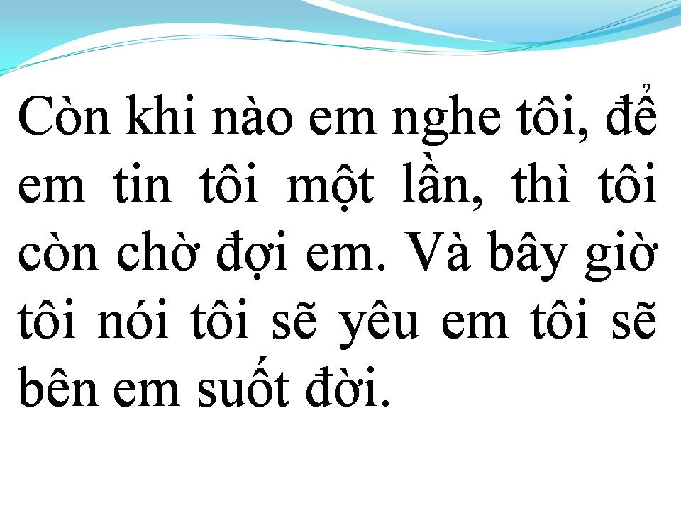Lời bài hát CHÀNG KHỜ THỦY CHUNG