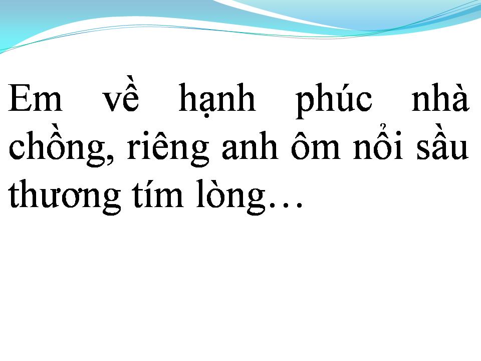Lời bài hát CHẠNH LÒNG