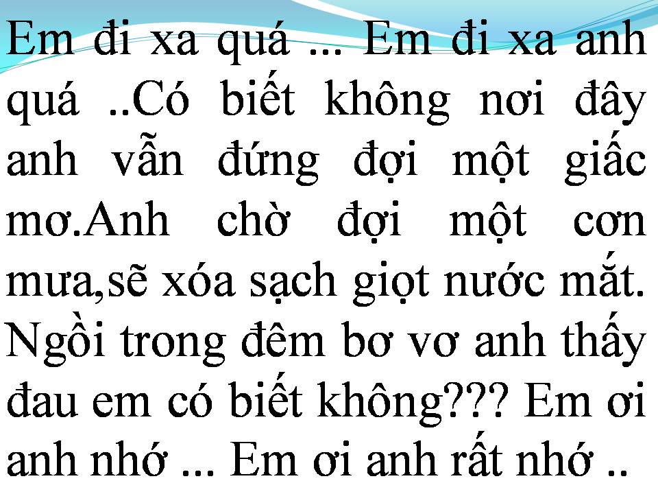 Lời bài hát CHẮC AI ĐÓ SẼ VỀ