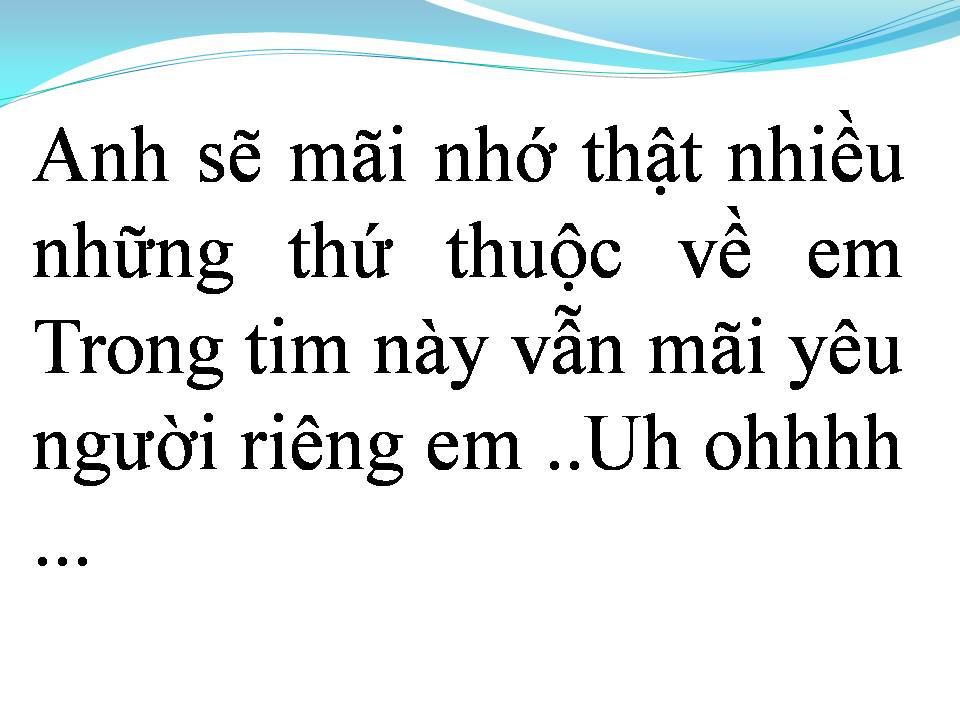 Lời bài hát CHẮC AI ĐÓ SẼ VỀ
