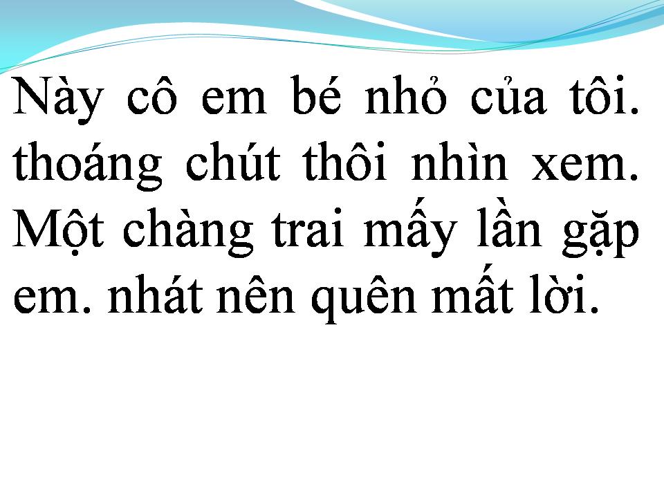 Lời bài hát CHẲNG DÁM LÀM QUEN