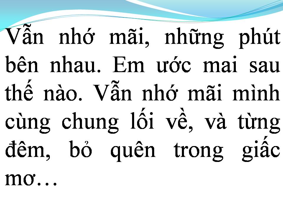Lời bài hát CHẲNG THỂ THIẾU EM