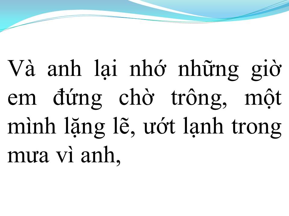 Lời bài hát CHÂN TÌNH