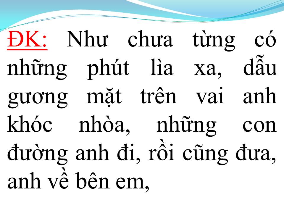Lời bài hát CHÂN TÌNH