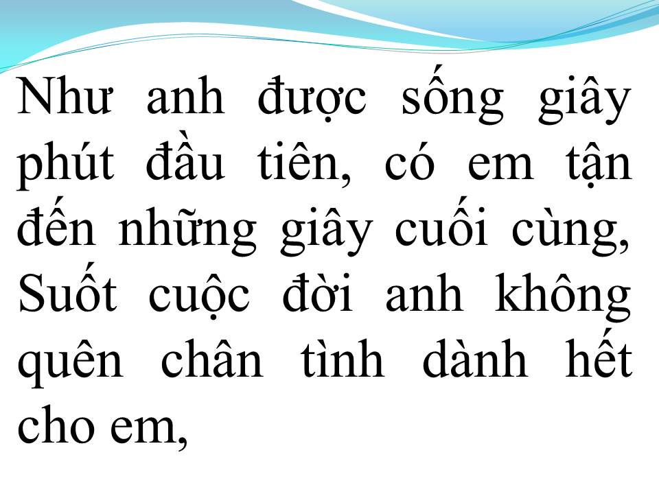 Lời bài hát CHÂN TÌNH