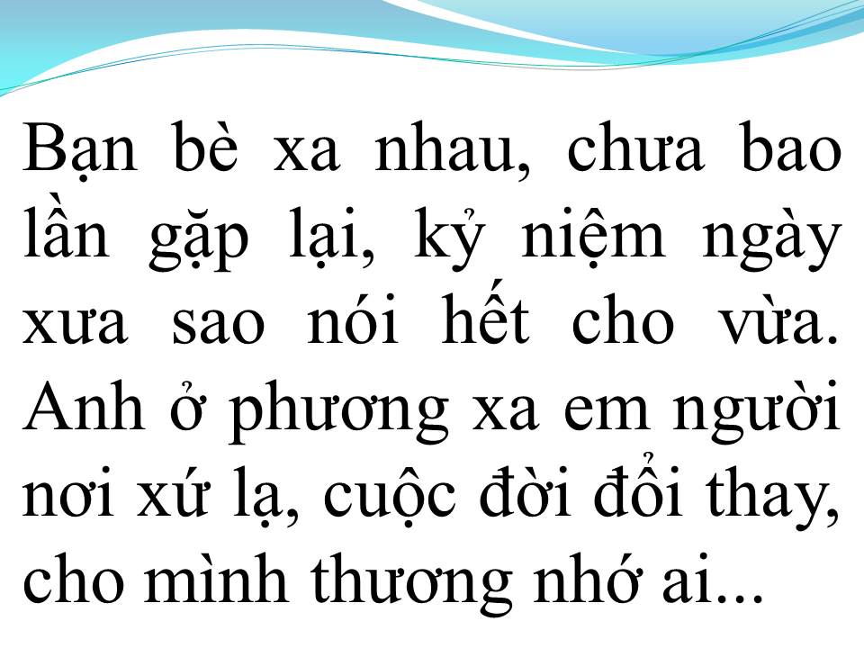 Lời bài hát CHỈ CÓ BẠN BÈ THÔI